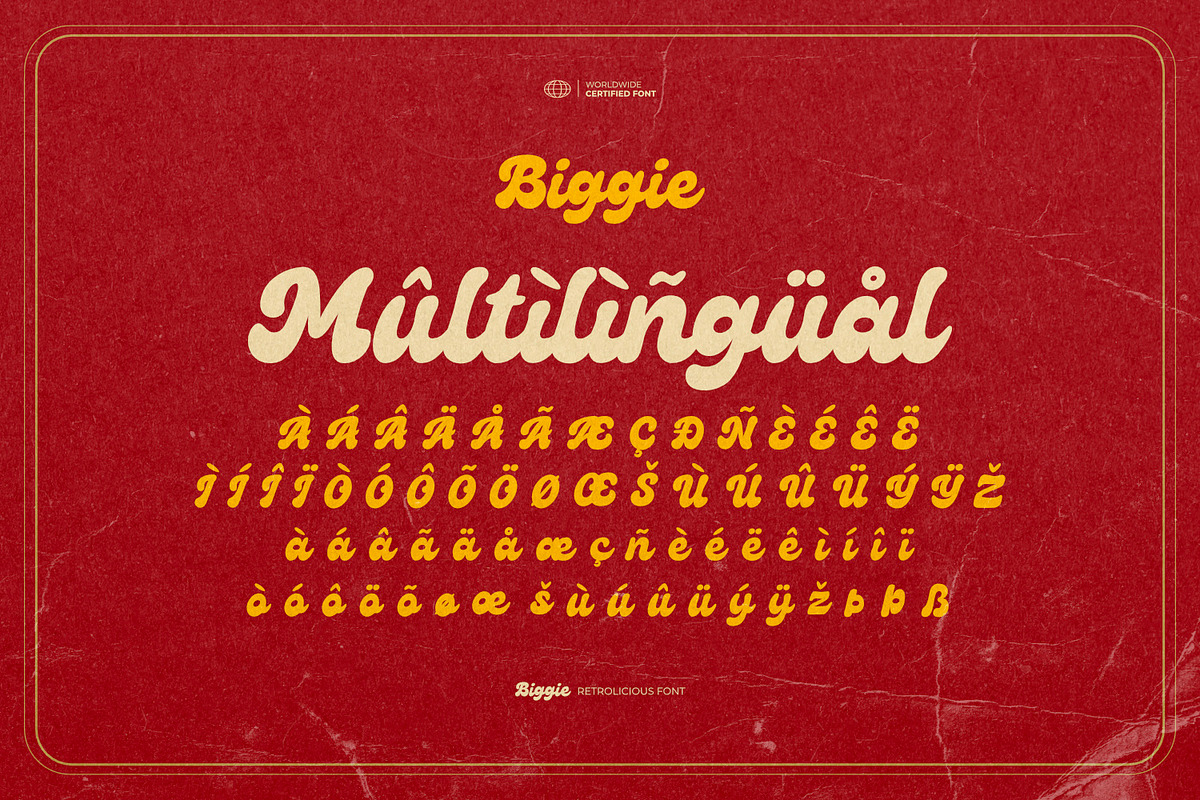 Biggie - Retrolicious Font, a Script Font by ikiiko (Photo 7 of 7)