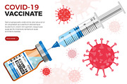 Covid-19 Vaccine and Syringe, a Healthcare Illustration by TAlex (Thumbnail 7 of 7)