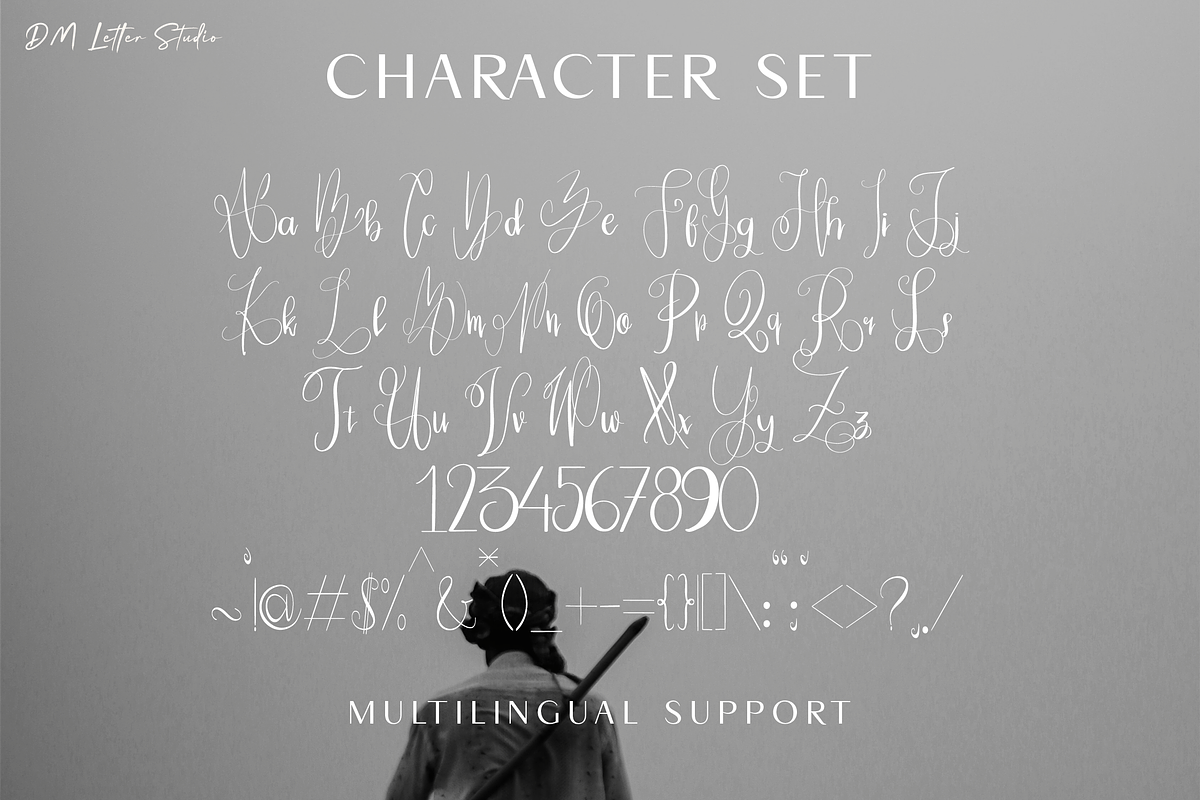 Reluvia, a Handwritten Font by Dm Studio (Photo 7 of 8)