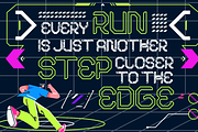 Snapshock - Cyberpunk Game Font, a Font by PutraCetol Studio (Thumbnail 5 of 11)