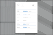 Architect Resume Template, a Resume Template by introDuice - CV / Resumes (Thumbnail 5 of 6)