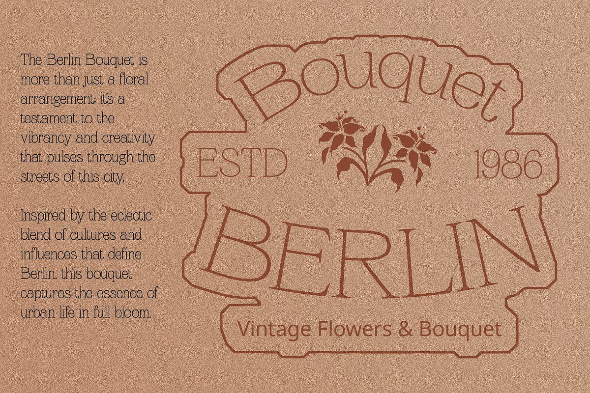 Leirent Vintage, a Serif Font by Craft Supply Co. (Photo 7 of 8)