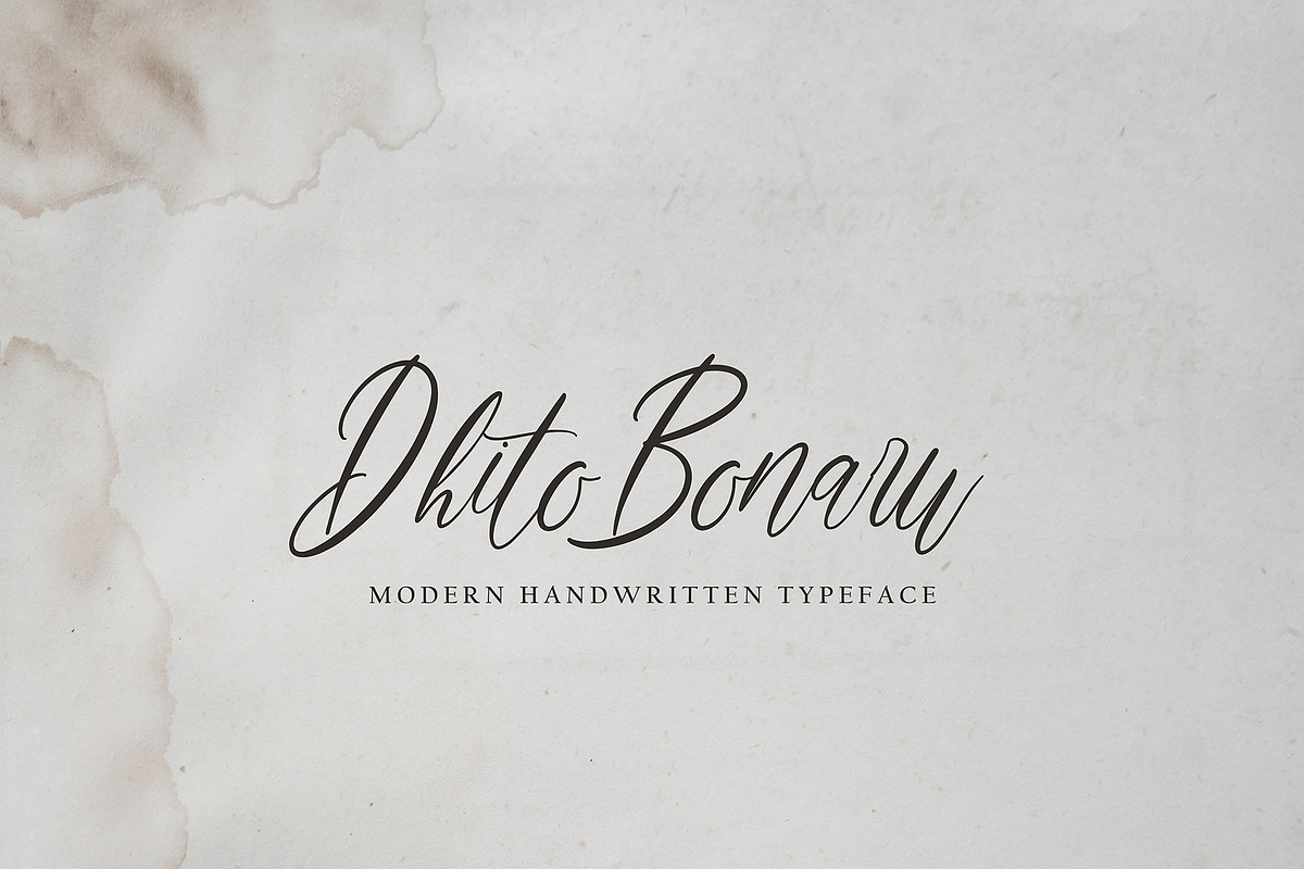 Restoration, a Script Font by pineungtype (Photo 2 of 3)