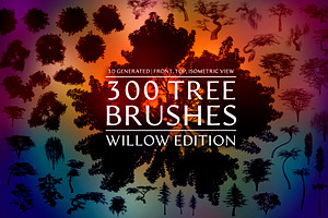 Tree Brushes - Willow Edition, a Brush Add-On by xresch