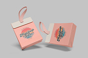 Gift Bag Mockup, a Packaging Mockup by seramoe (Thumbnail 4 of 5)