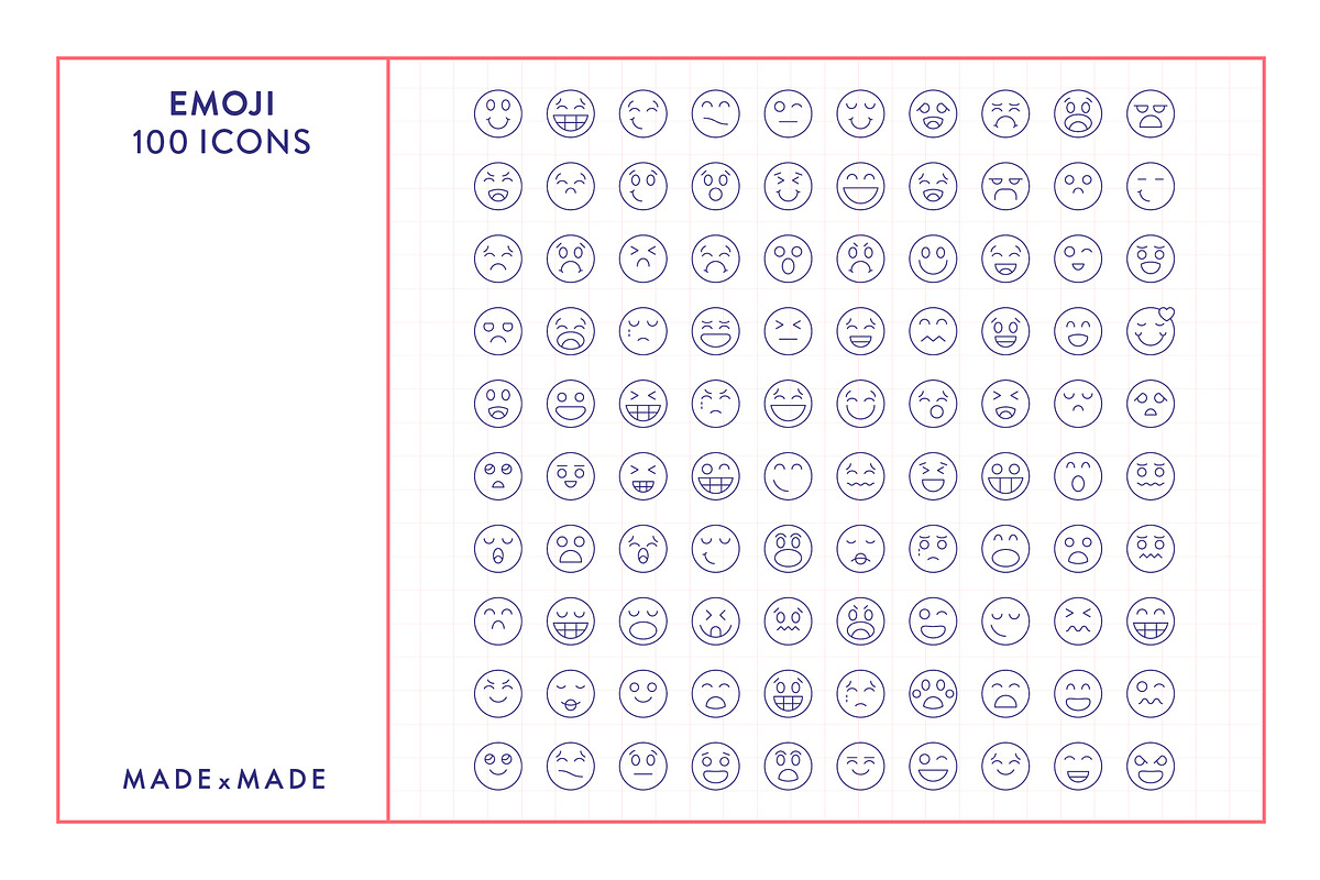 Emoji Icons, an Emoji Icon by Made by Made (Photo 5 of 7)