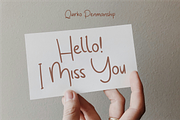 Quirko Penmanship - Handwritten Font, a Handwritten Font by Indotype Foundry (Thumbnail 10 of 10)