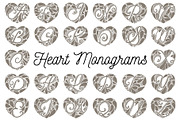 Heart Alphabet - Vector files, an Illustration by Alina Sh (Thumbnail 2 of 5)