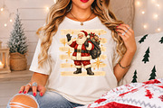 Vintage Santa Claus Christmas PNG, a Seasonal Illustration by Rose Art (Thumbnail 4 of 4)