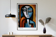 Art Print Poster Inspired by Picasso, a Decorative Illustration by Vibrand Studio (Thumbnail 10 of 14)