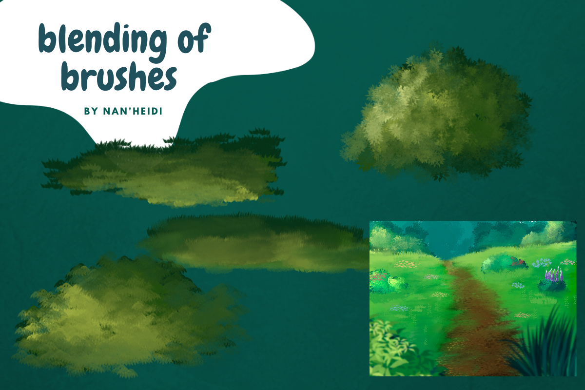 50 Natural Procreate brushes, a Brush Add-On by Nan'Heidi (Photo 3 of 4)