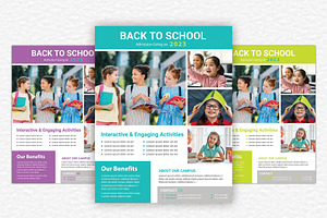 Back To School Flyer Template