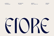CS Fiore – Art Nouveau Font, a Sans Serif Font by Craft Supply Co. (Thumbnail 1 of 8)