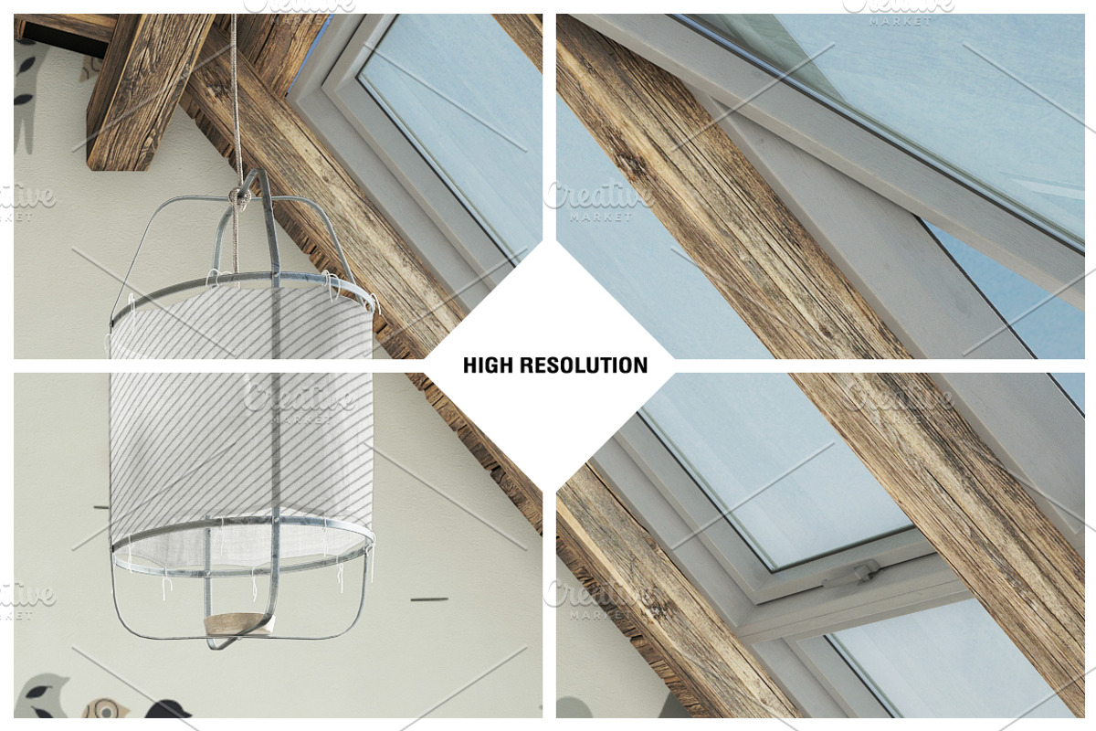 Interior Wall Mock-up, a Household Mockup by IsometricWorld (Photo 8 of 8)