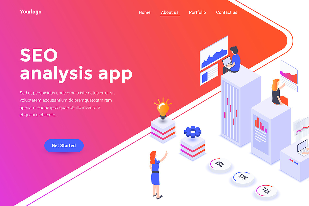 Modern flat design isometric concept, a Person Illustration by Creative Graphics (Photo 10 of 12)