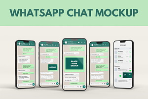 Whatsapp Chat - Smartphone Mockup