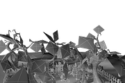 Halloween Cemetery Set, an Environmental 3D Model by 3Dfancy (Thumbnail 4 of 12)