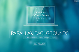 Parallax Blurred Backgrounds Vol.3