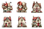 Easter Gnome Gingerbread House, an Illustration by CreationArt (Thumbnail 7 of 7)