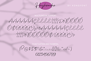 Heybrader - Handwritten Script Font, a Script Font by overlaytemplates (Thumbnail 5 of 5)