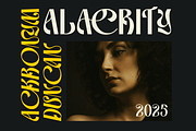 Genya - Experimental Decorative Font, a Sans Serif Font by Say Studio (Thumbnail 4 of 11)