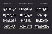 Kastroz – Luxury Vintage Serif Font, a Serif Font by figuree studio (Thumbnail 9 of 10)