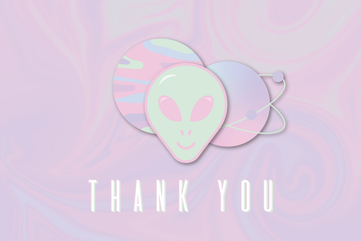 Clipart: Iridescent Galaxy Kit, a Texture Illustration by Liseno Designs (Photo 7 of 7)