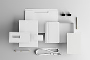 Stationary PSD Mockup Template, a Pens & Pencil Mockup by PaperMoon (Thumbnail 2 of 2)