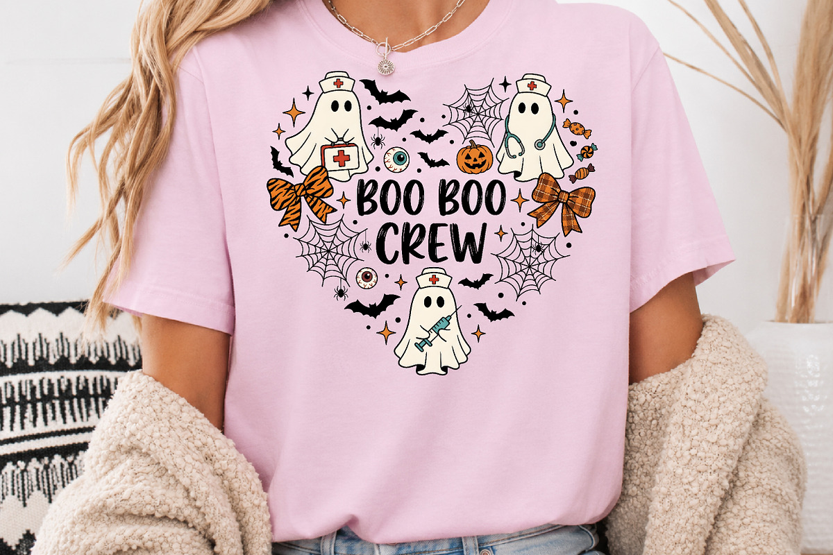 Boo Crew Halloween Sublimation, a Seasonal Illustration by Rose Art (Photo 4 of 5)