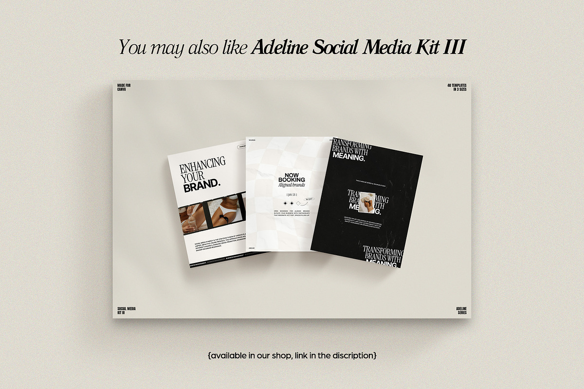 ADE / Social Media Kit (IV), a Social Media Template by Wildnun Studio (Photo 19 of 23)