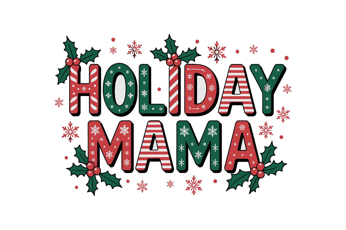 BELIEVE Holiday Quote Art SVG, an Object Graphic by yasushie (Photo 9 of 16)