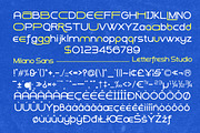 Milano Editorial Vintage, a Script Font by Letter Fresh (Thumbnail 11 of 13)