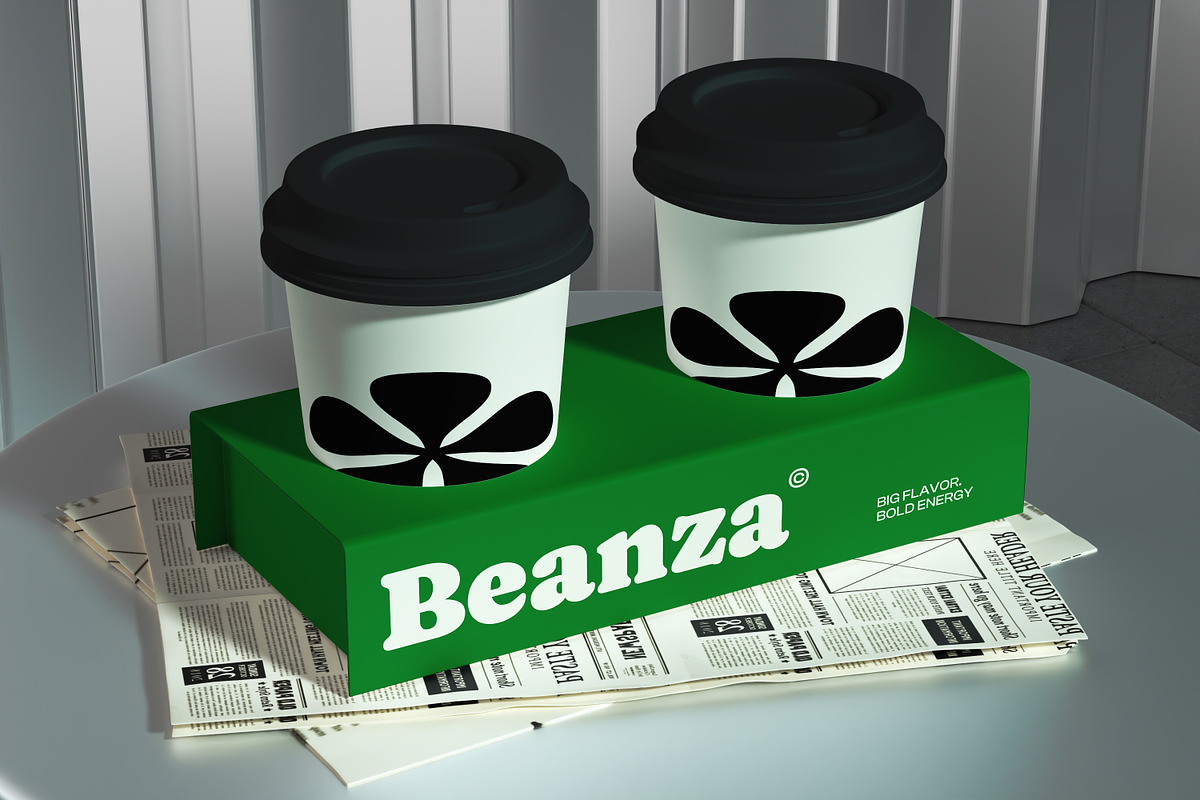 Coffee Cup Holder Mockup, a Cups & Container Mockup by graphicook (Photo 2 of 5)