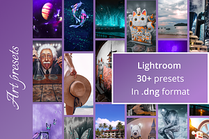 30+ Art presets | Lightroom Presets, a Preset Add-On by KaluginaWEB
