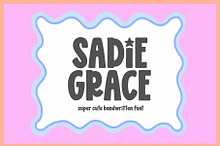 Sadie Grace | Cute Preppy Font