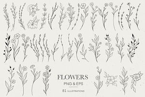 Wild Flowers Clipart