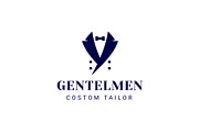 Vintage Tailor Suit Badge Bundle, a Branding & Logo Template by Dyn Studio (Thumbnail 6 of 6)