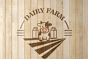 Modern Dairy Farm Logo Design, a Branding & Logo Template by YUDesignStore (Thumbnail 5 of 8)