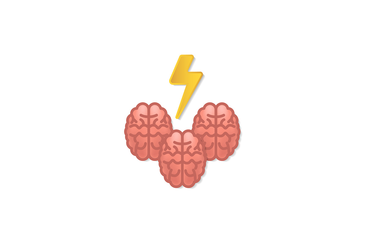 Brain Process 3D Icons Set Bundle, an Object Graphic by Aimagenarium@gmail.com (Photo 2 of 21)