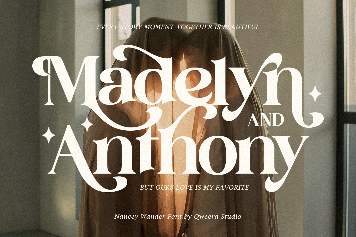 Nancey Wander - Classy Retro, a Serif Font by Qweera Studio (Photo 6 of 10)