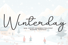 Winterday | Script Font