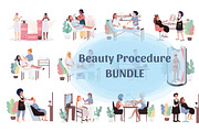 Beauty and spa characters bundle, a Person Illustration by IMG visuals characters (Thumbnail 1 of 21)