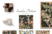 Watercolor Dark Forest Nursery Set, an Animal Illustration by Pati Paints (Thumbnail 10 of 13)