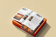 A4 Brochure Mockup, a Books & Magazine Mockup by Tokobeta (Thumbnail 4 of 9)