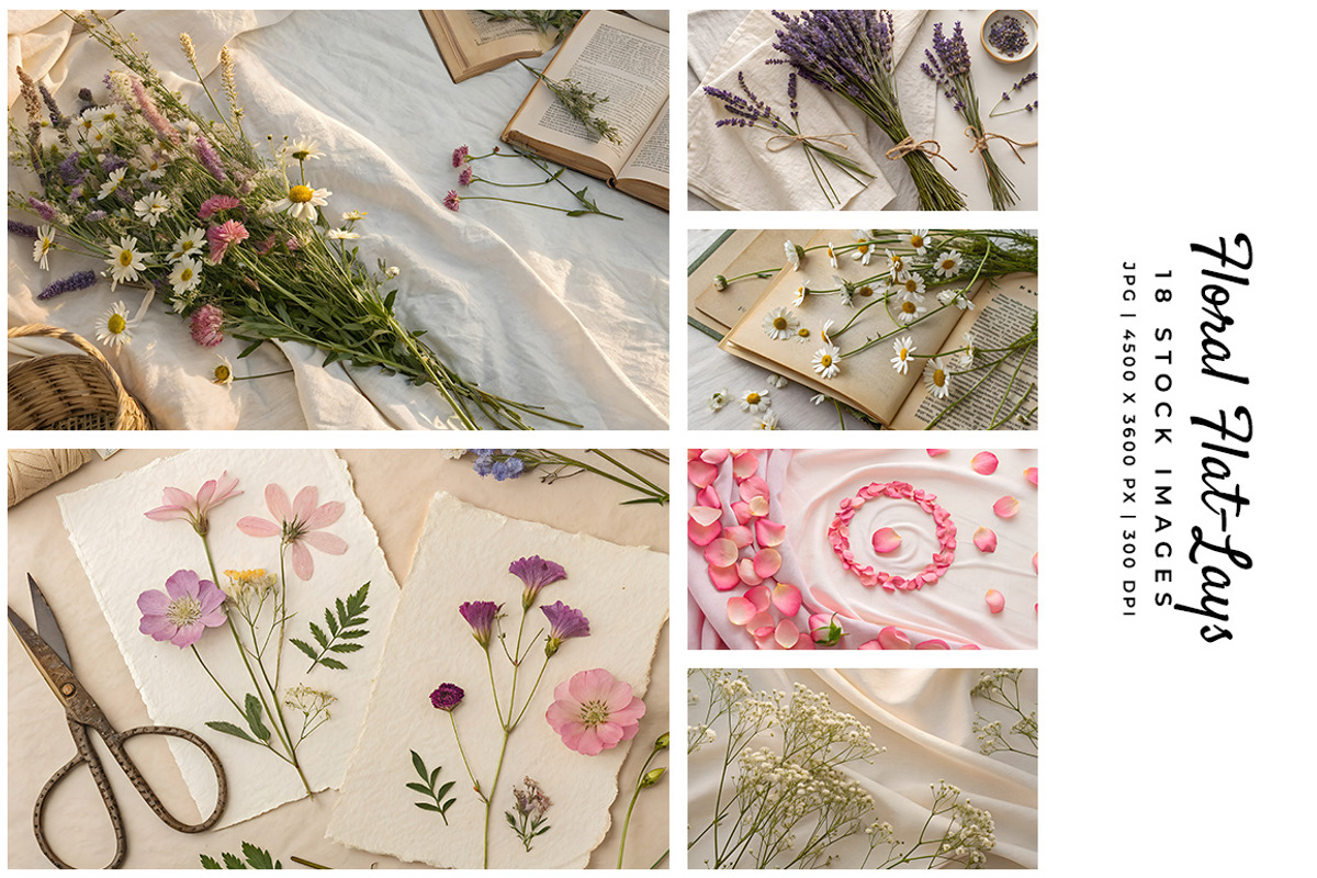 Floral Flat-Lays, a Beauty & Fashion Photo by Digital Art Creations (Photo 2 of 4)