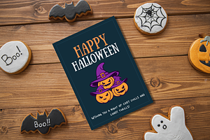 Spooky Halloween Card – Vol. 12