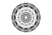Ornamental Black White Mandala Pack, a Decorative Illustration by NJ Himel (Thumbnail 24 of 103)