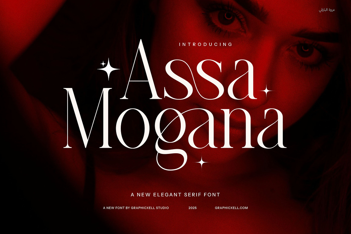 Assa Mogana Elegant Serif Font, a Serif Font by Graphicxell (Photo 1 of 8)