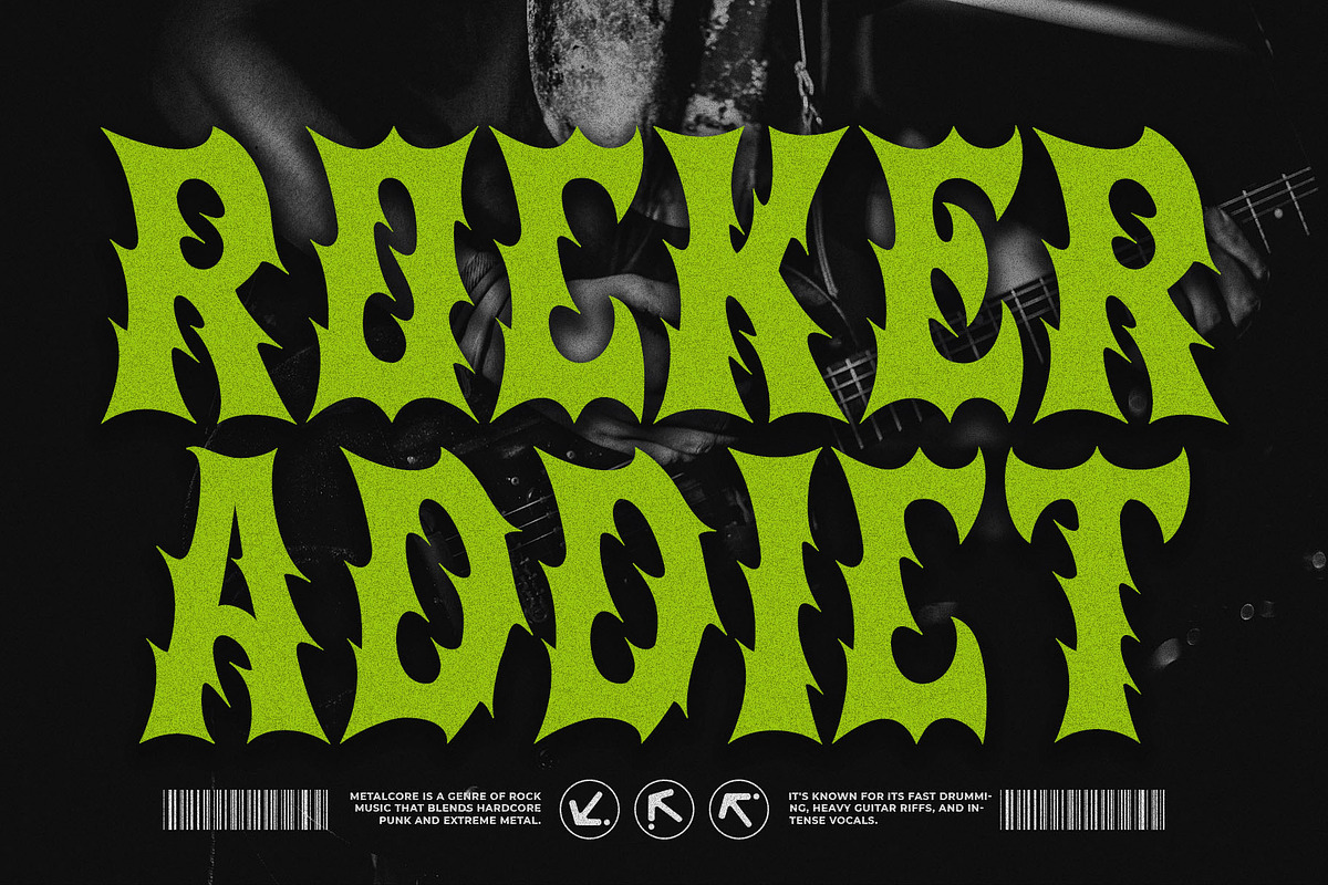 Kramash Typeface, a Blackletter Font by alit design (Photo 7 of 20)