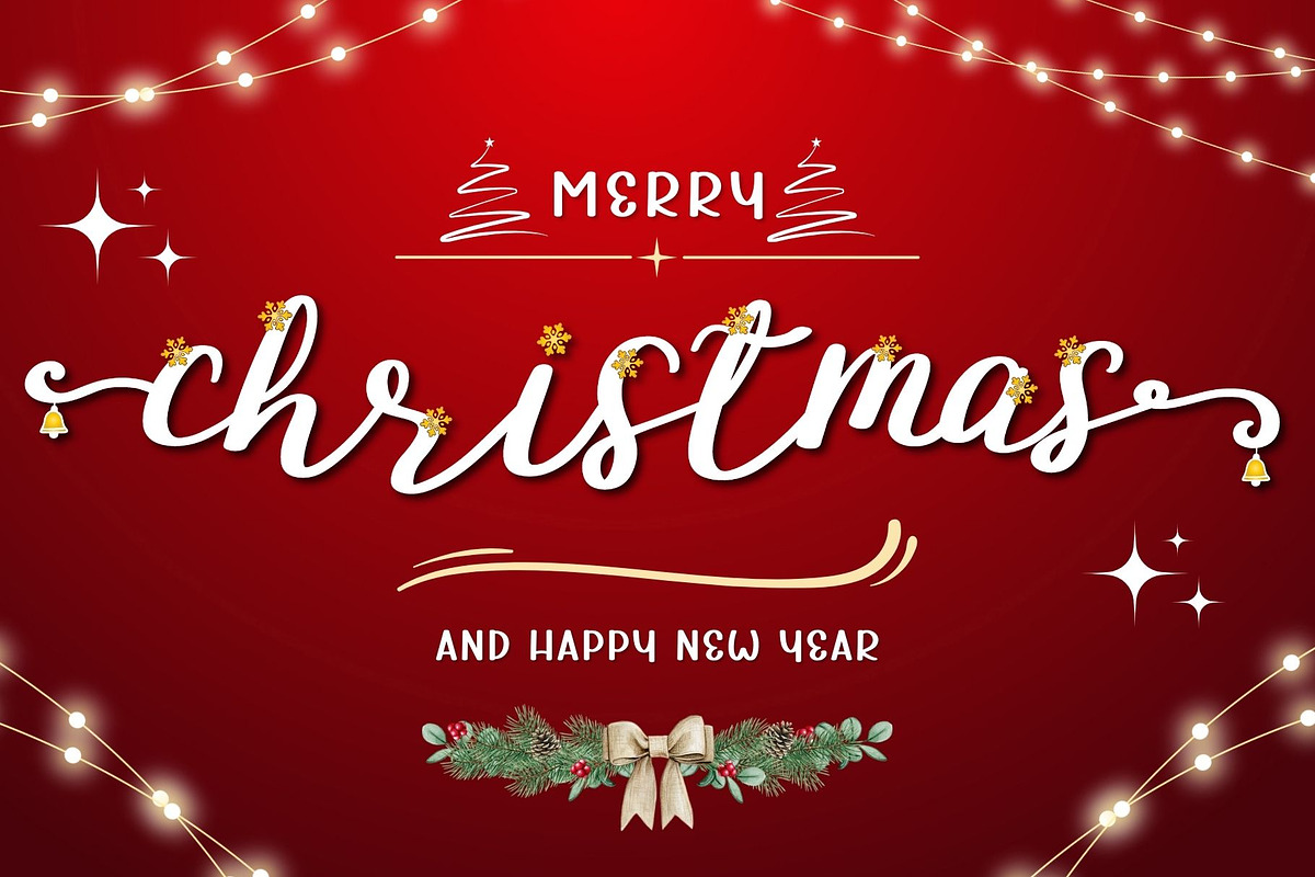 Wonder Holiday - Deco Script Font, a Script Font by AnningArts (Photo 2 of 10)